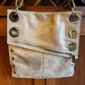 Hammitt Roxbury Brushed Gold Leather Crossbody Bag – Rare